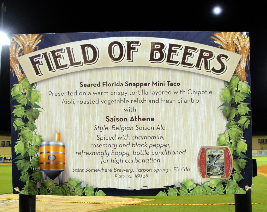 Field of Beers Saint Somehwere's Station with Saison Athene