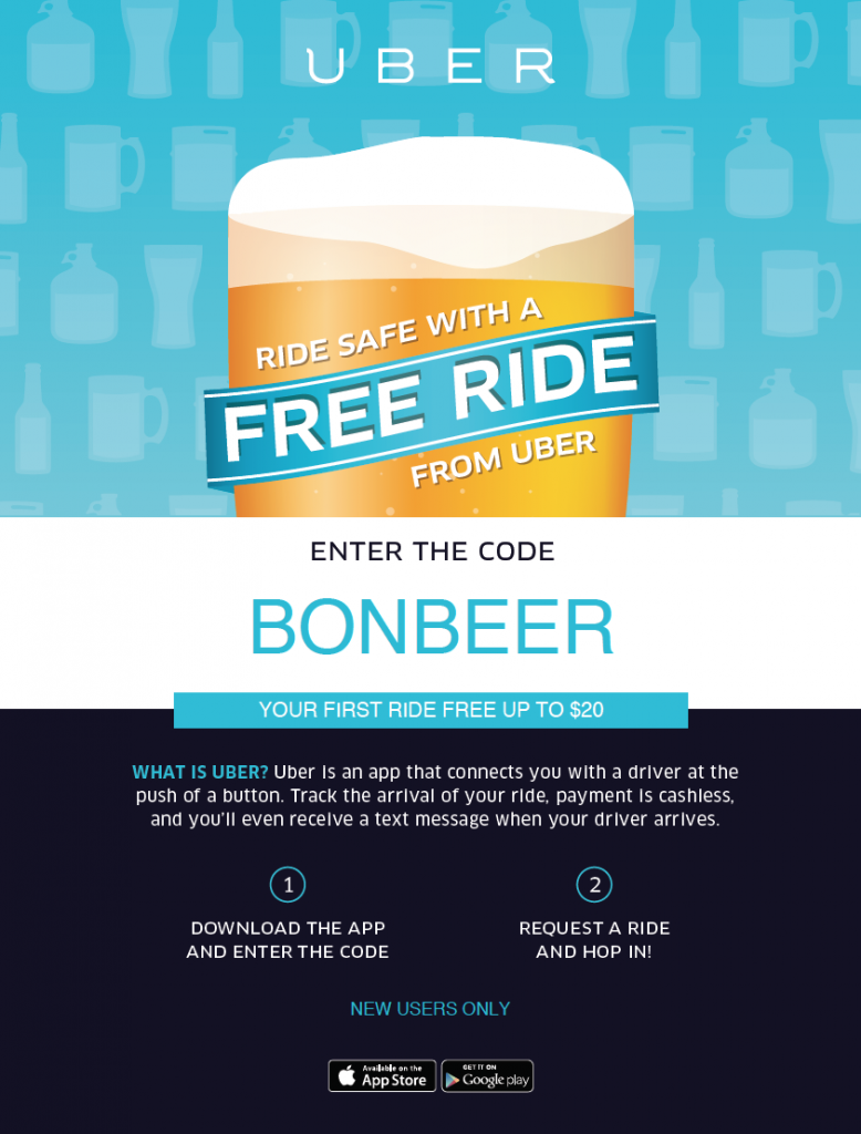 UBER - Bon Beer Discount