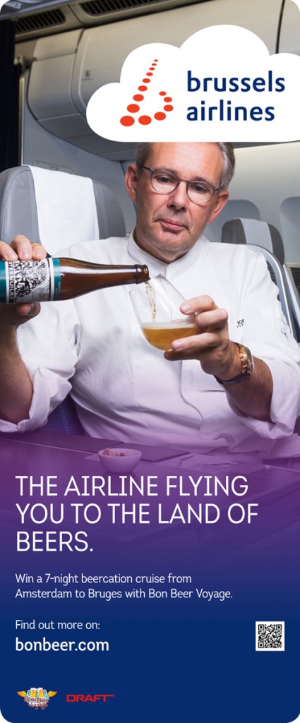 Brussels Airlines New Campaign- “The Airline flying you to The Land of Beers.”