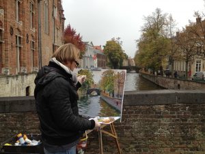 Bruges Artist at Work